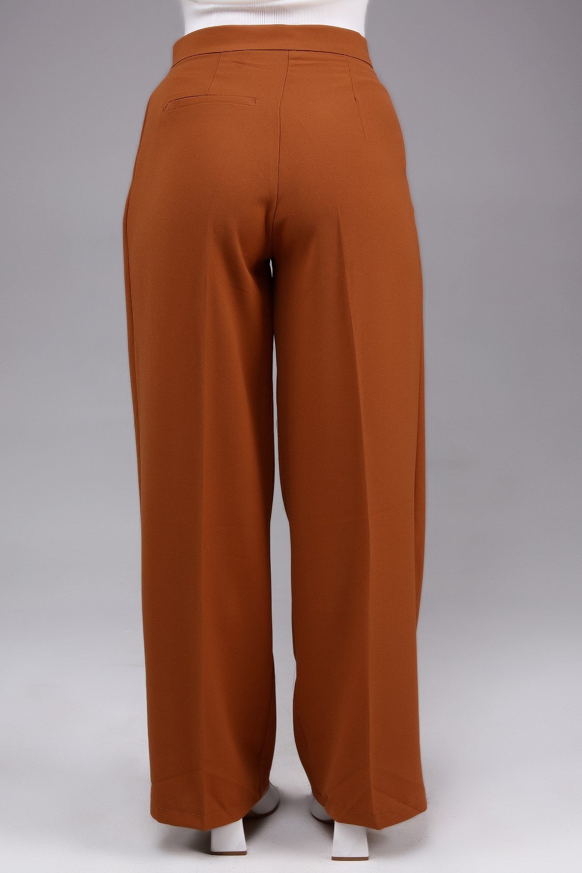 Pensli Geniş Paça Pantolon 