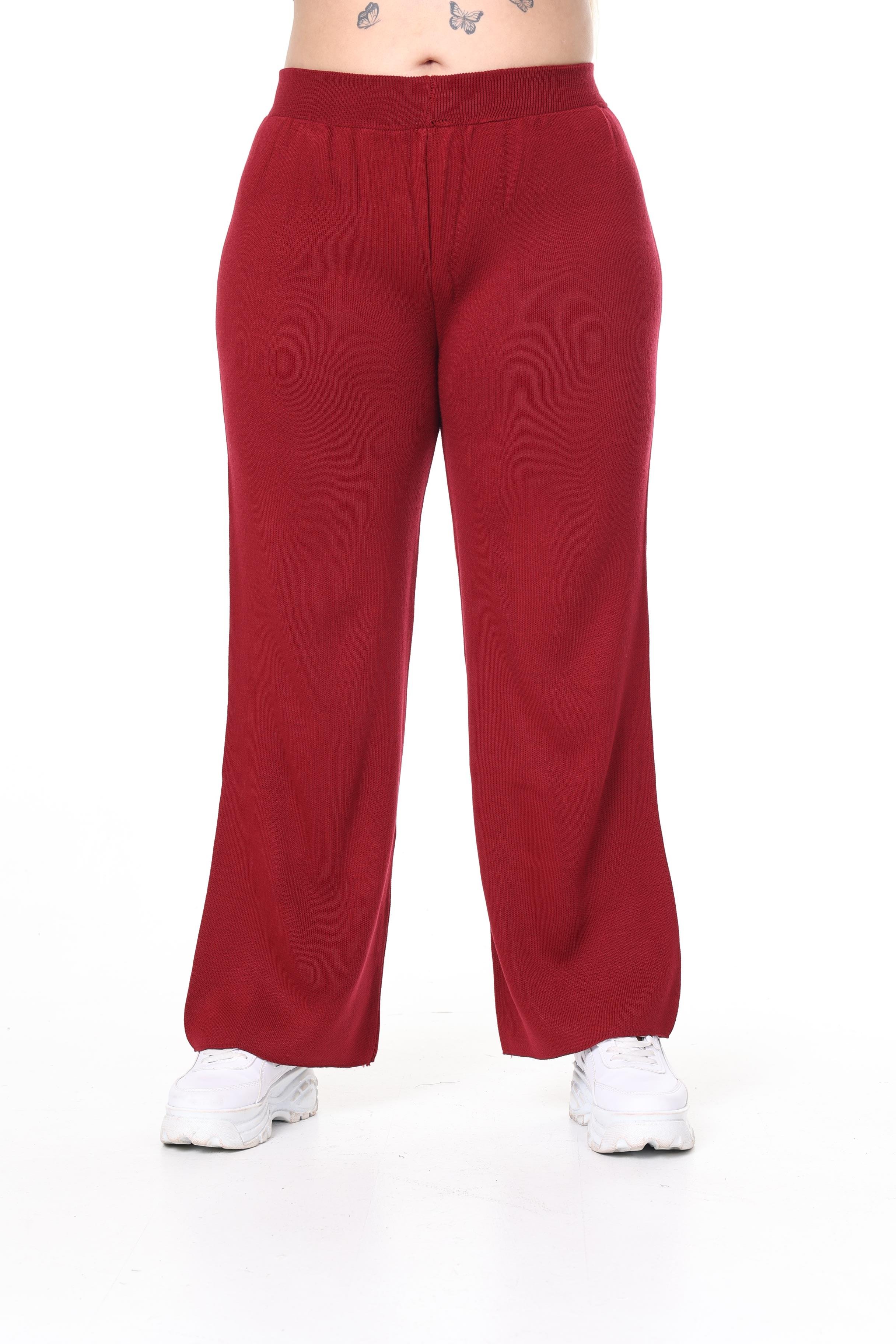 Triko Örme Pantolon&Tunik Rahat Kalıp Takım