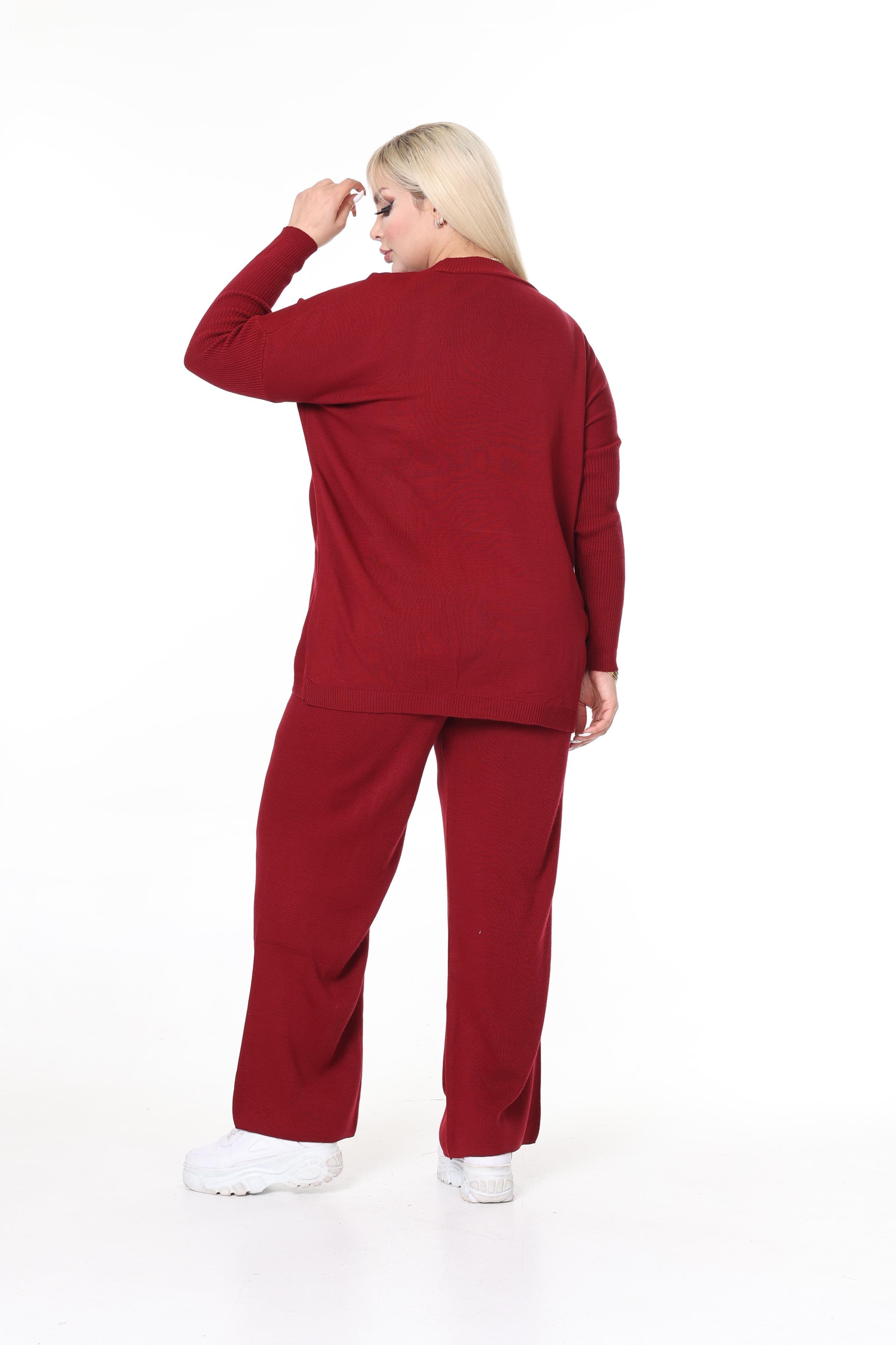 Triko Örme Pantolon&Tunik Rahat Kalıp Takım