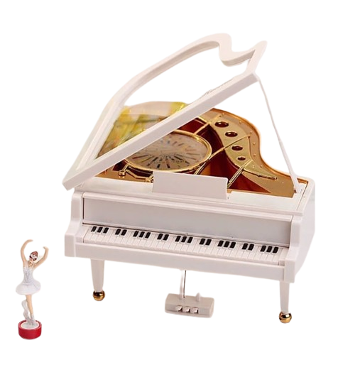 Dans Eden Balerinli Hareketli Piyano Müzik Kutusu Büyük Boy HEDİYE SETLERİ