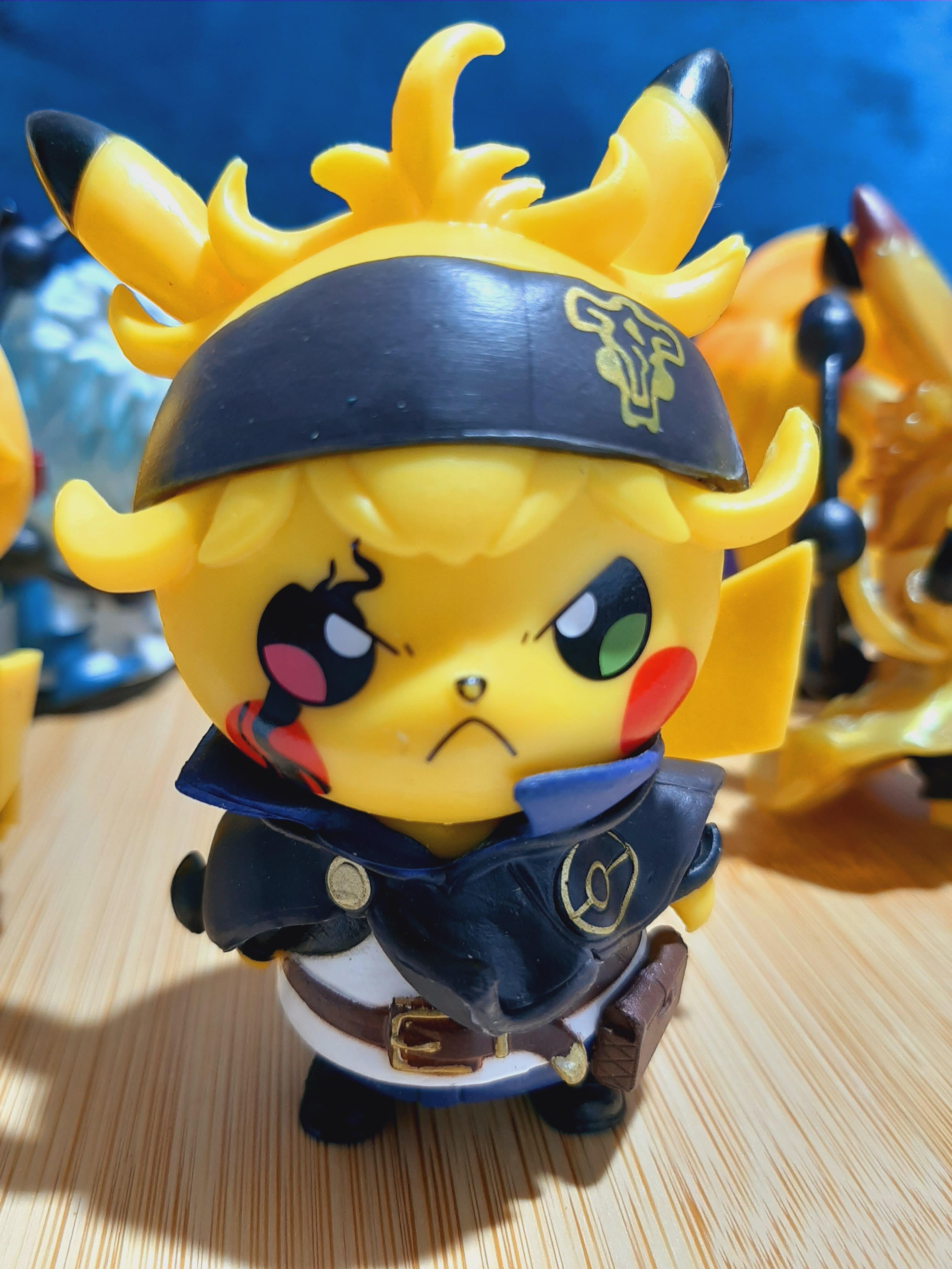Anime Pokemon Cosplay 6lı Figür Seti Karakter Figur