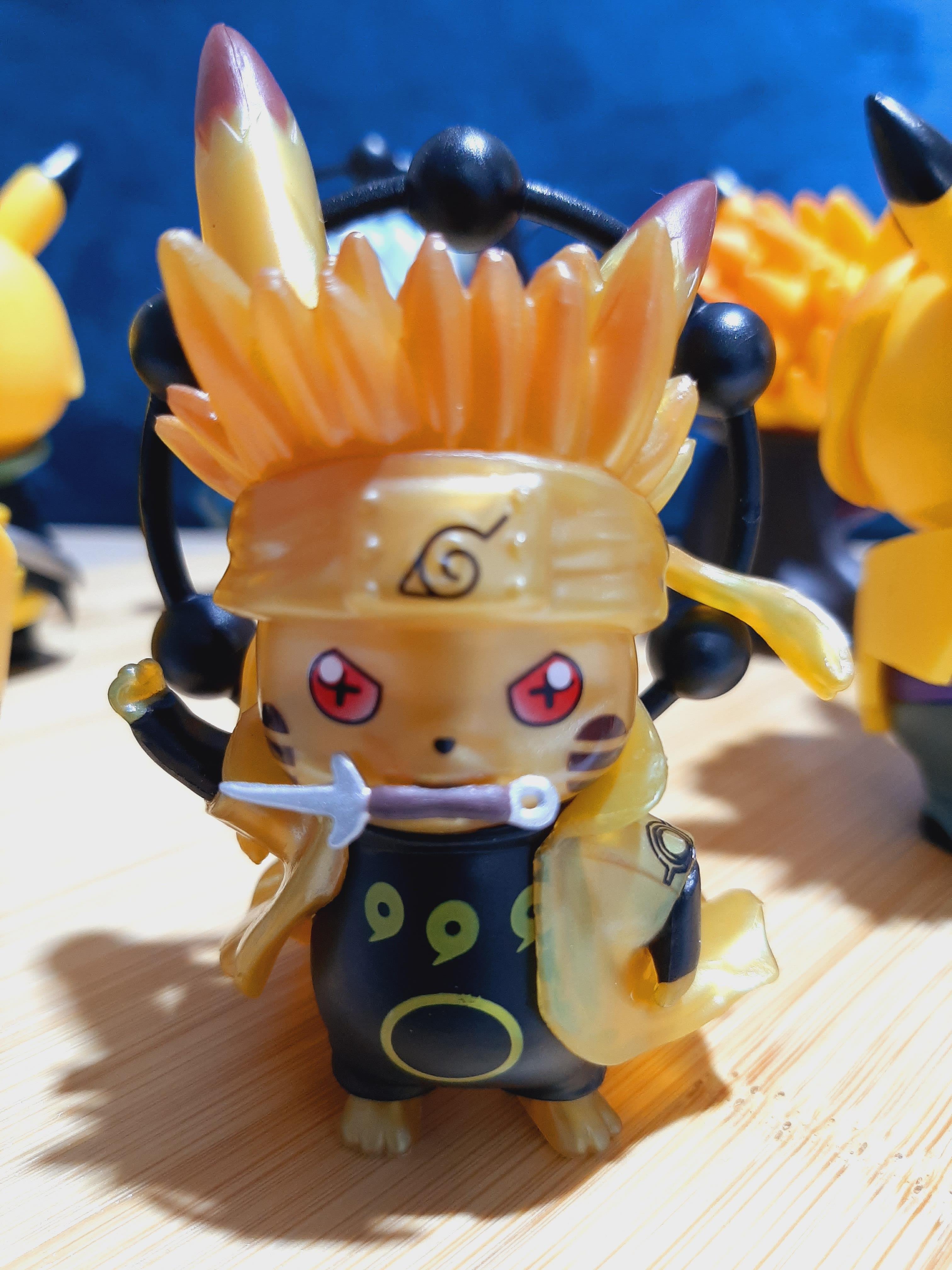 Anime Pokemon Cosplay 6lı Figür Seti Karakter Figur