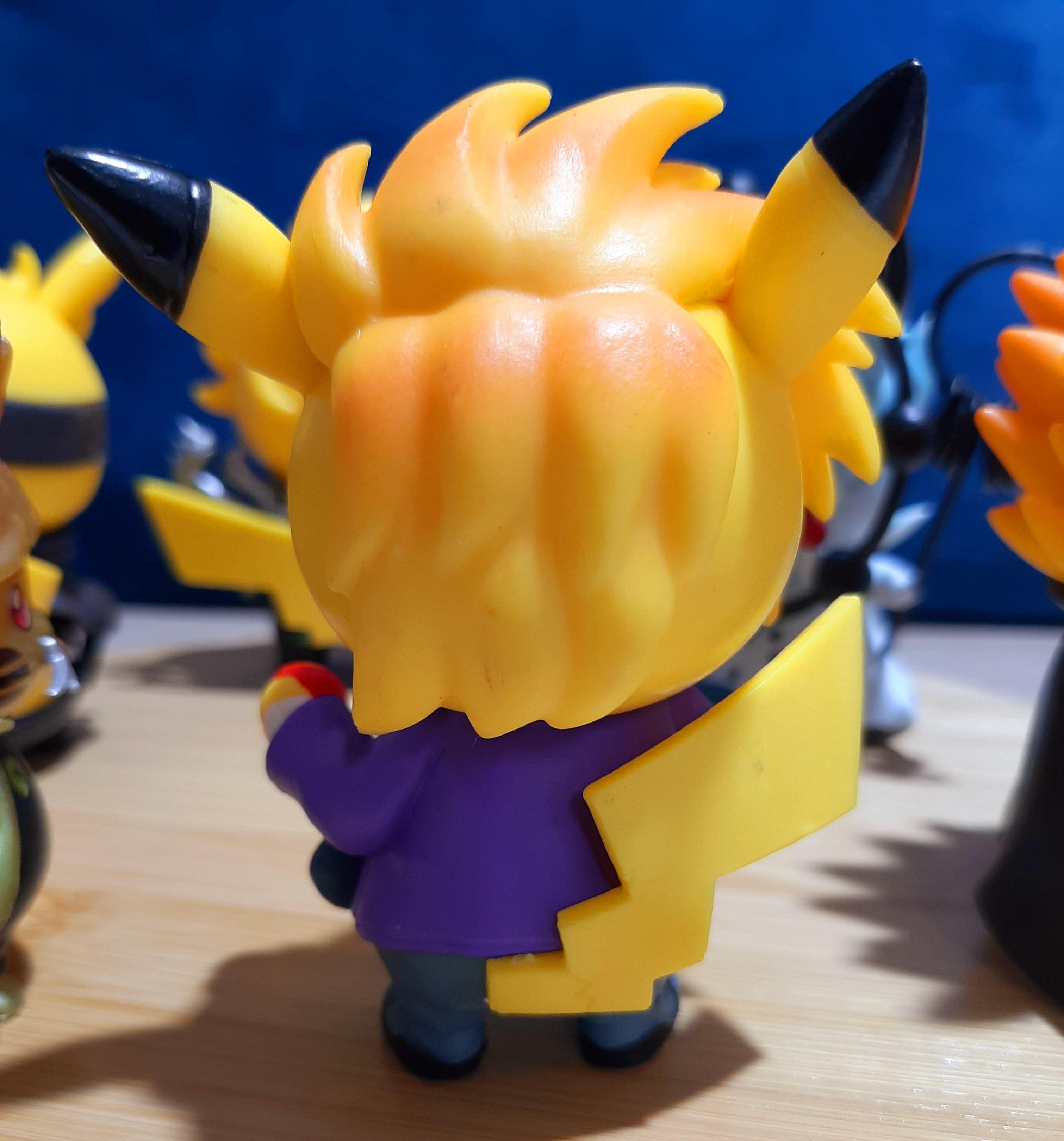 Anime Pokemon Cosplay 6lı Figür Seti Karakter Figur