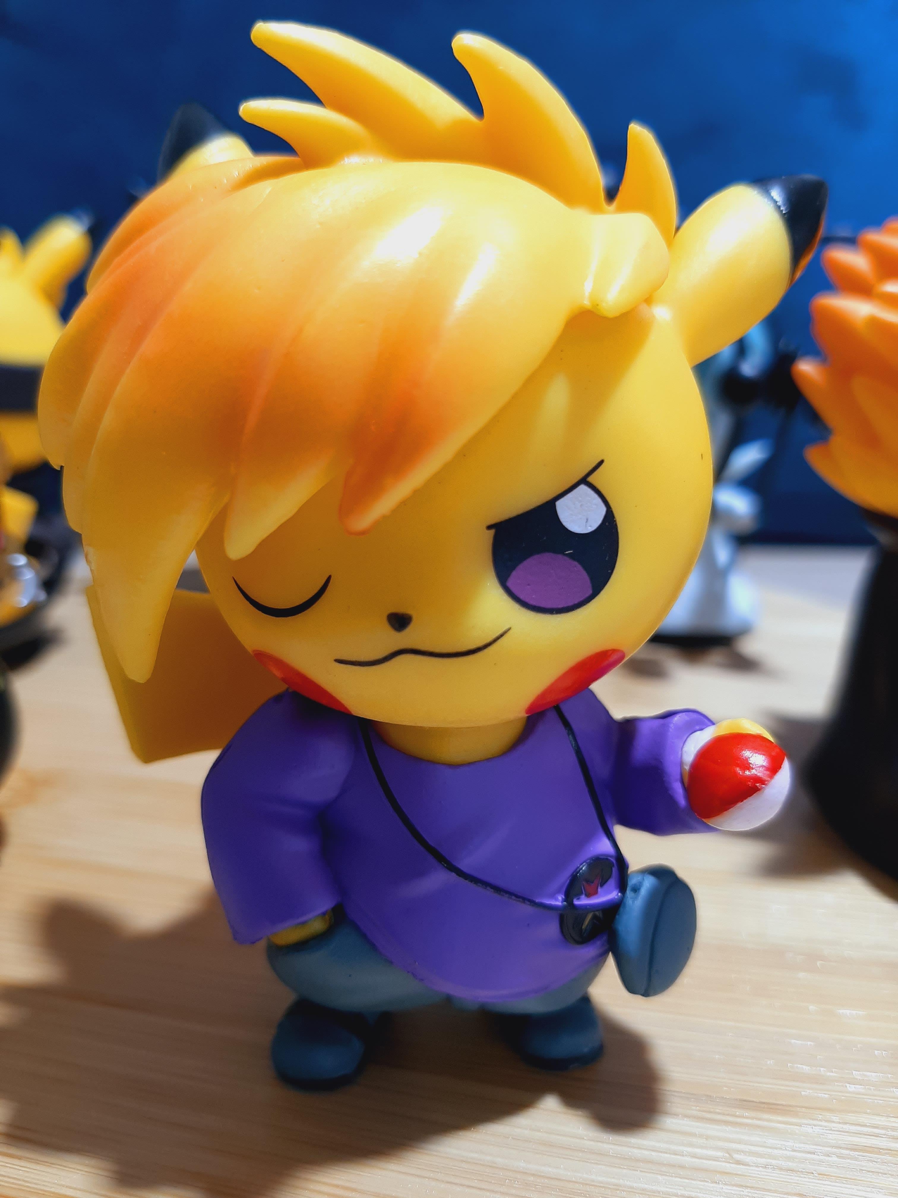 Anime Pokemon Cosplay 6lı Figür Seti Karakter Figur