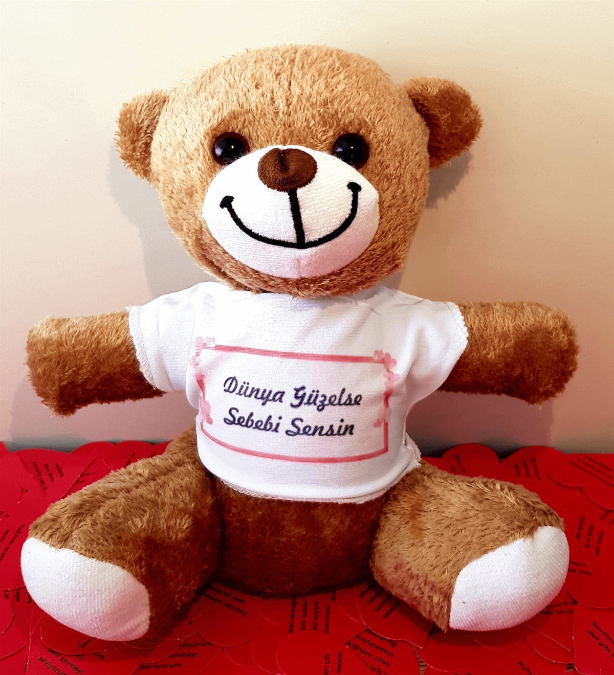 Sevgiliye Hediye Romantik Ayıcık Rocher ve Raffaello Çikolata Kutulu Panda Kupa HEDİYE