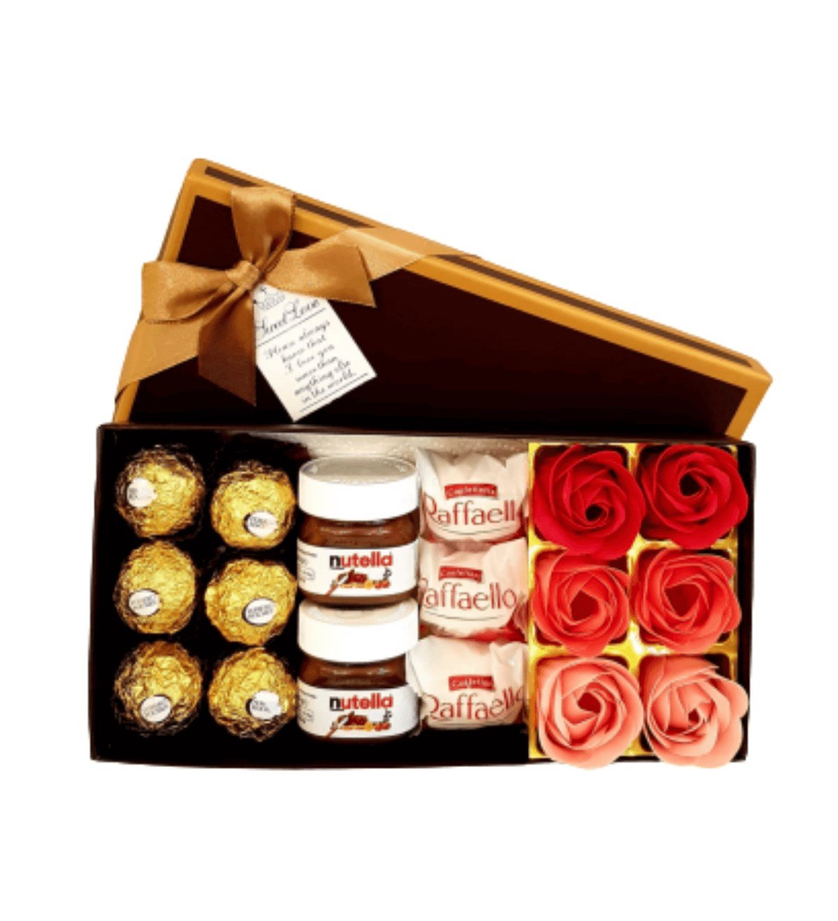 Sevgiliye Hediye Nisa'nın Avokado Yastığı Karışık Ferrero  Nutella Çikolata Set HEDİYE
