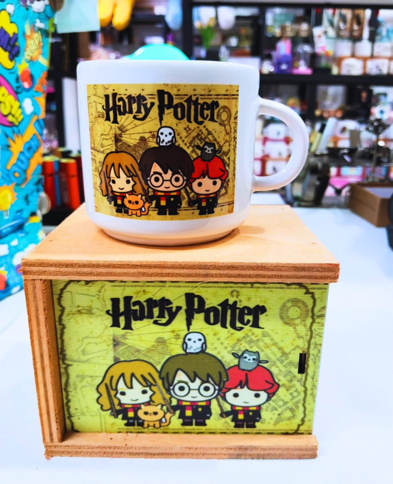 Harry Potter Karakter Tasarımlı Kutulu Kupa HARRY POTER FİGÜR