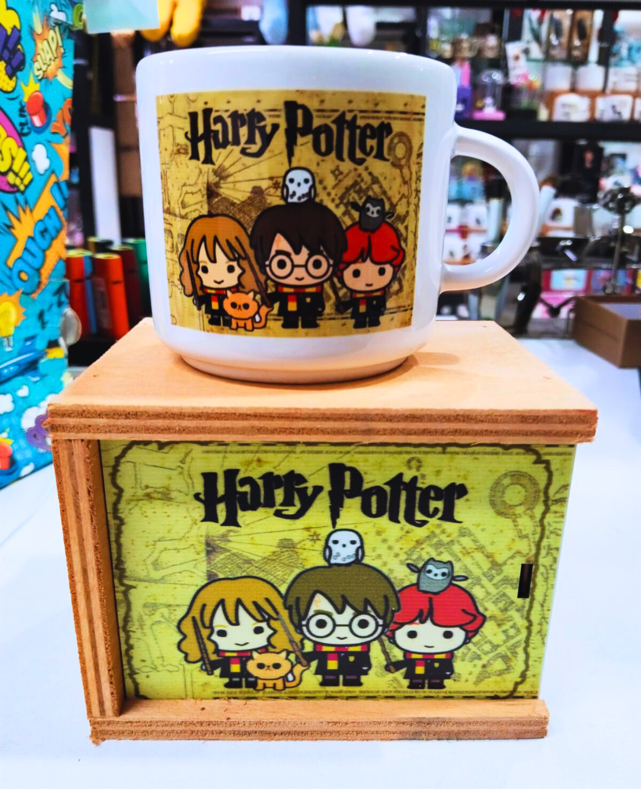 Harry Potter Karakter Tasarımlı Kutulu Kupa HARRY POTER FİGÜR