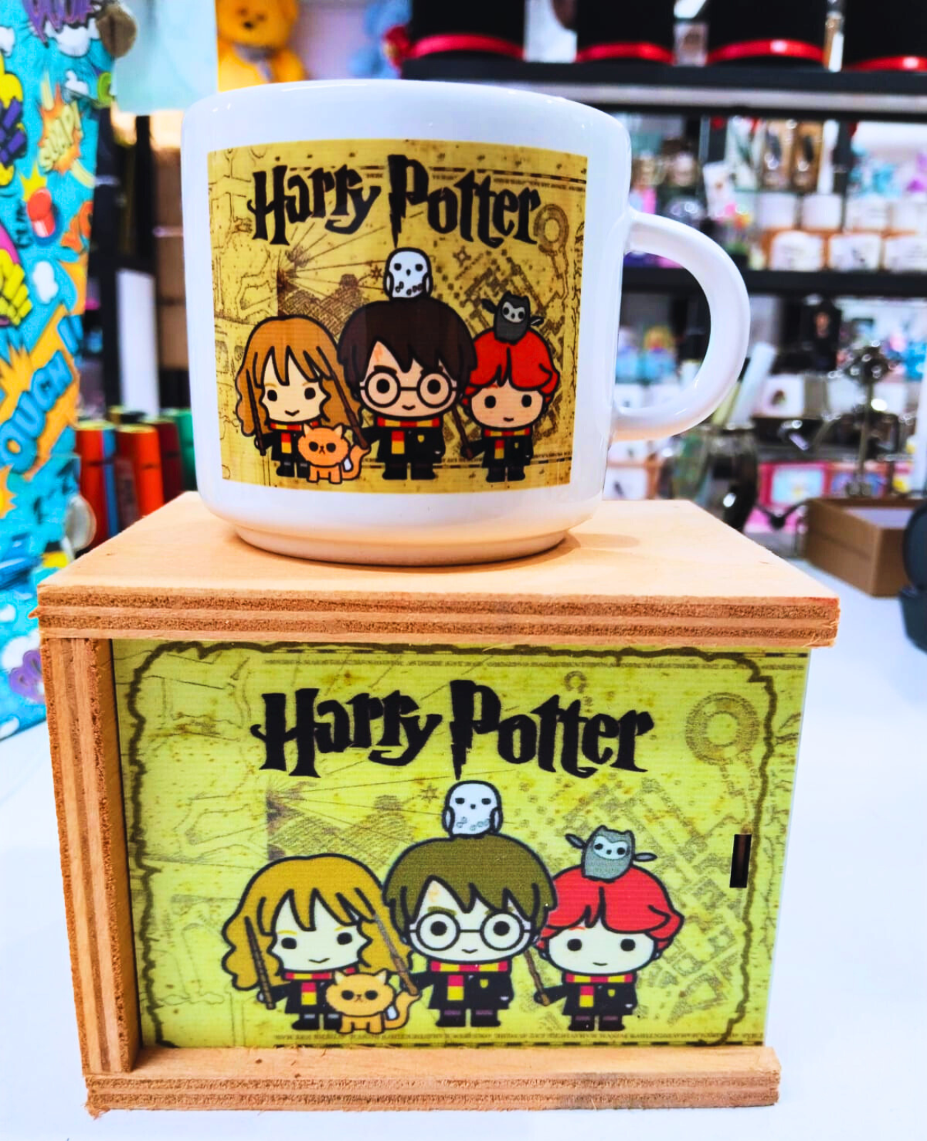 Harry Potter Karakter Tasarımlı Kutulu Kupa HARRY POTER FİGÜR