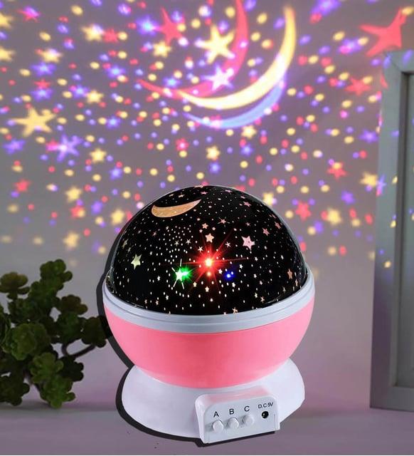Otomatik Star Master Hareketli Renk Değiştiren Gece Lambası BANYO GURUBU