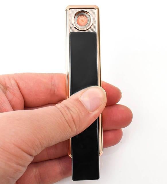 Elektrikli Bobin Alevsiz Parmak Çakmak Ultra İnce USB Şarjlı Anti Rüzgar ÇAKMAK MODELLERİ