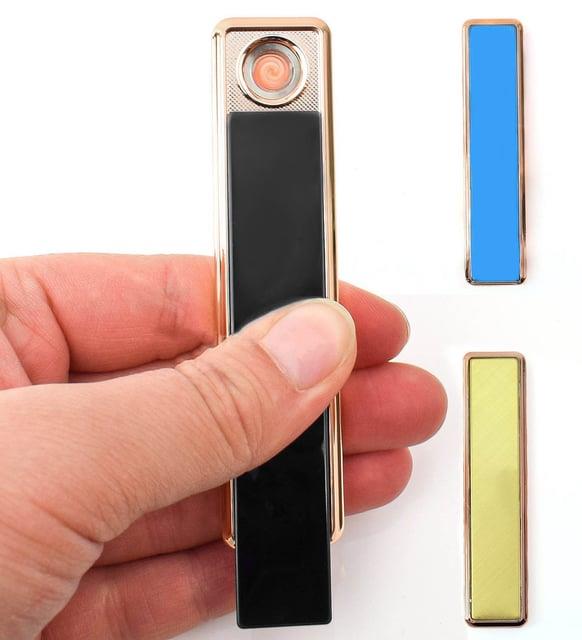 Elektrikli Bobin Alevsiz Parmak Çakmak Ultra İnce USB Şarjlı Anti Rüzgar ÇAKMAK MODELLERİ