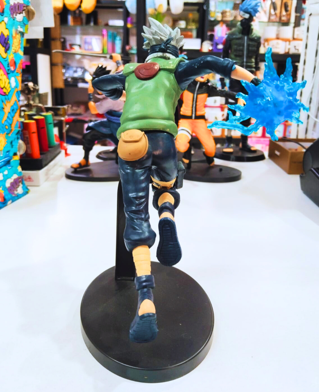 Kakashi Hatake Figürü 20 cm - Koleksiyonluk PVC Naruto Anime Figür NARUTO FİGÜR