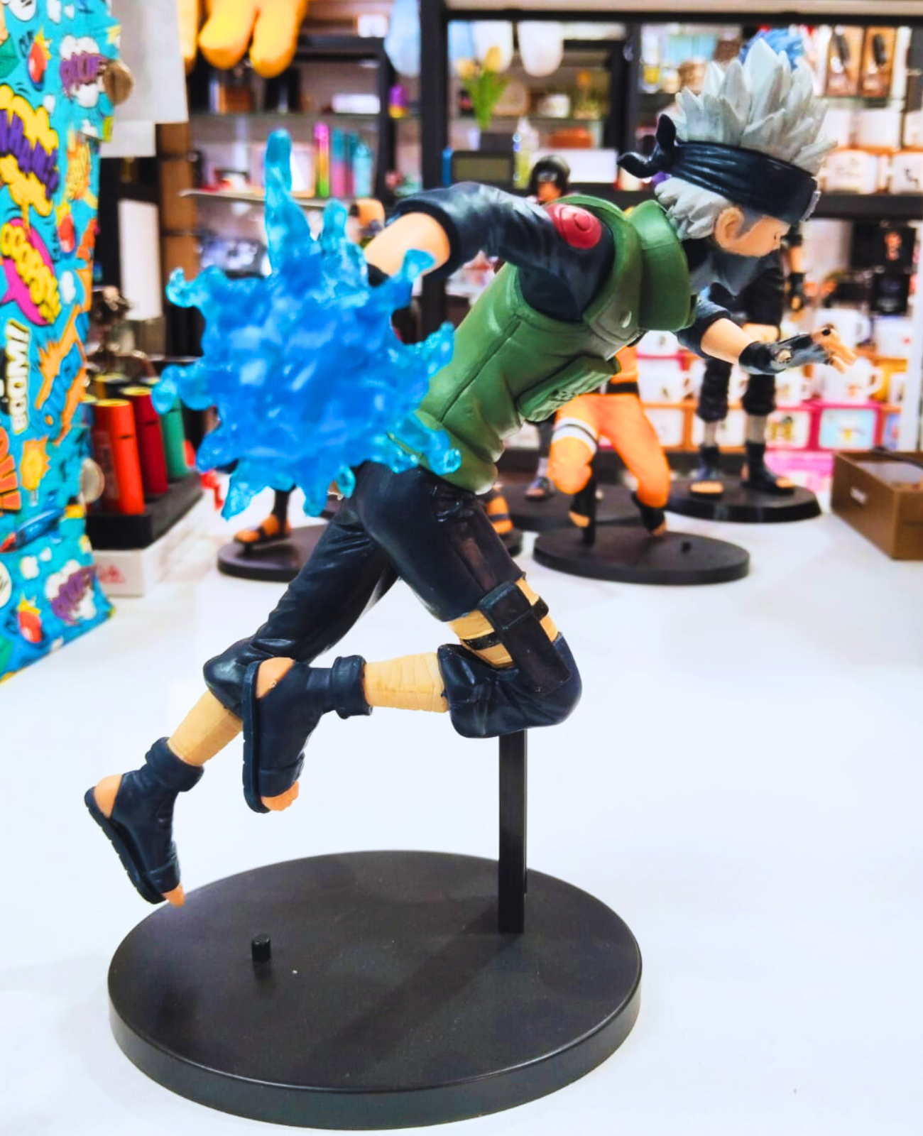 Kakashi Hatake Figürü 20 cm - Koleksiyonluk PVC Naruto Anime Figür NARUTO FİGÜR