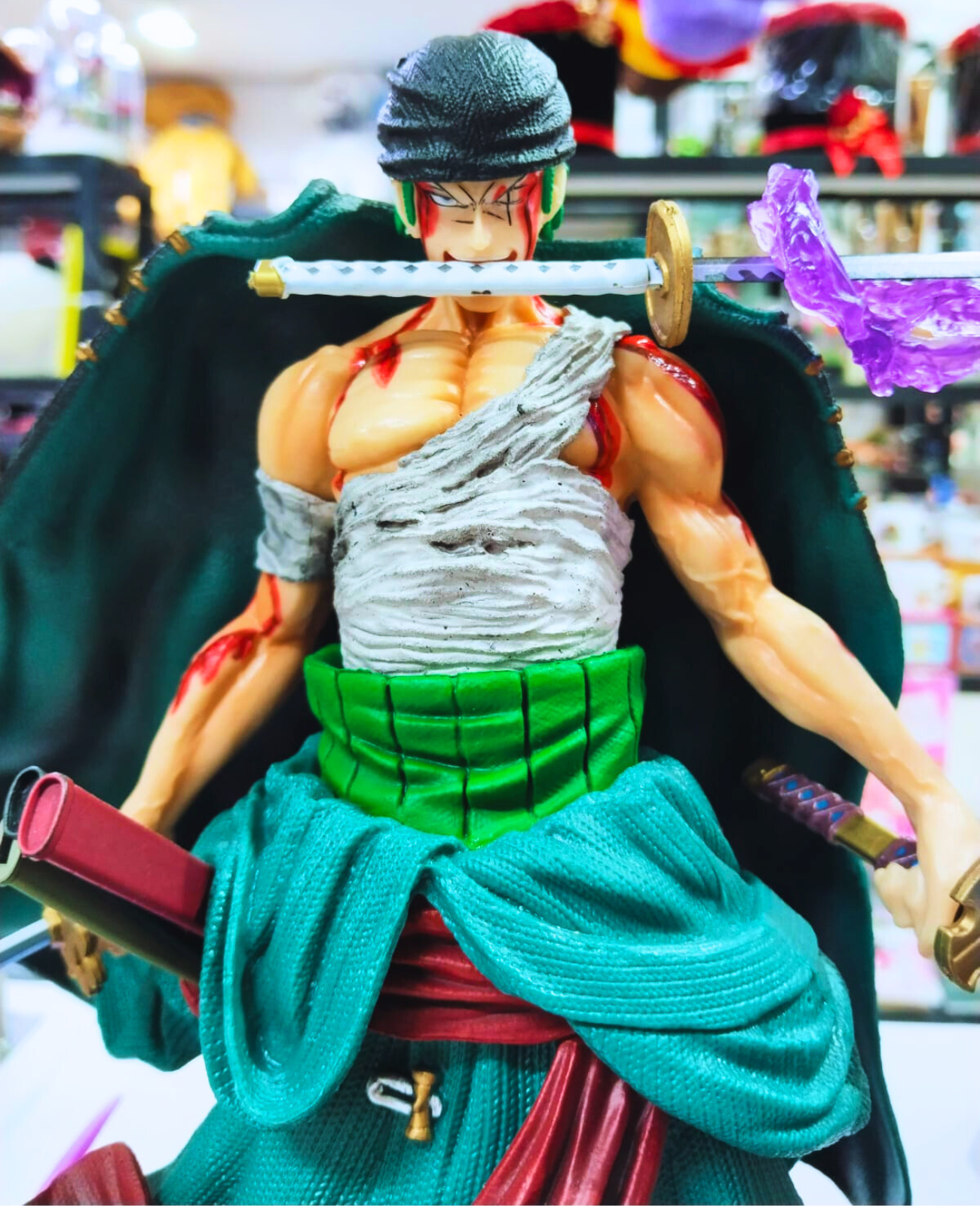 One Piece Roronoa Zoro 35 cm Anime Figürü - Detaylı Koleksiyon Ürünü KARAKTER FİGÜR