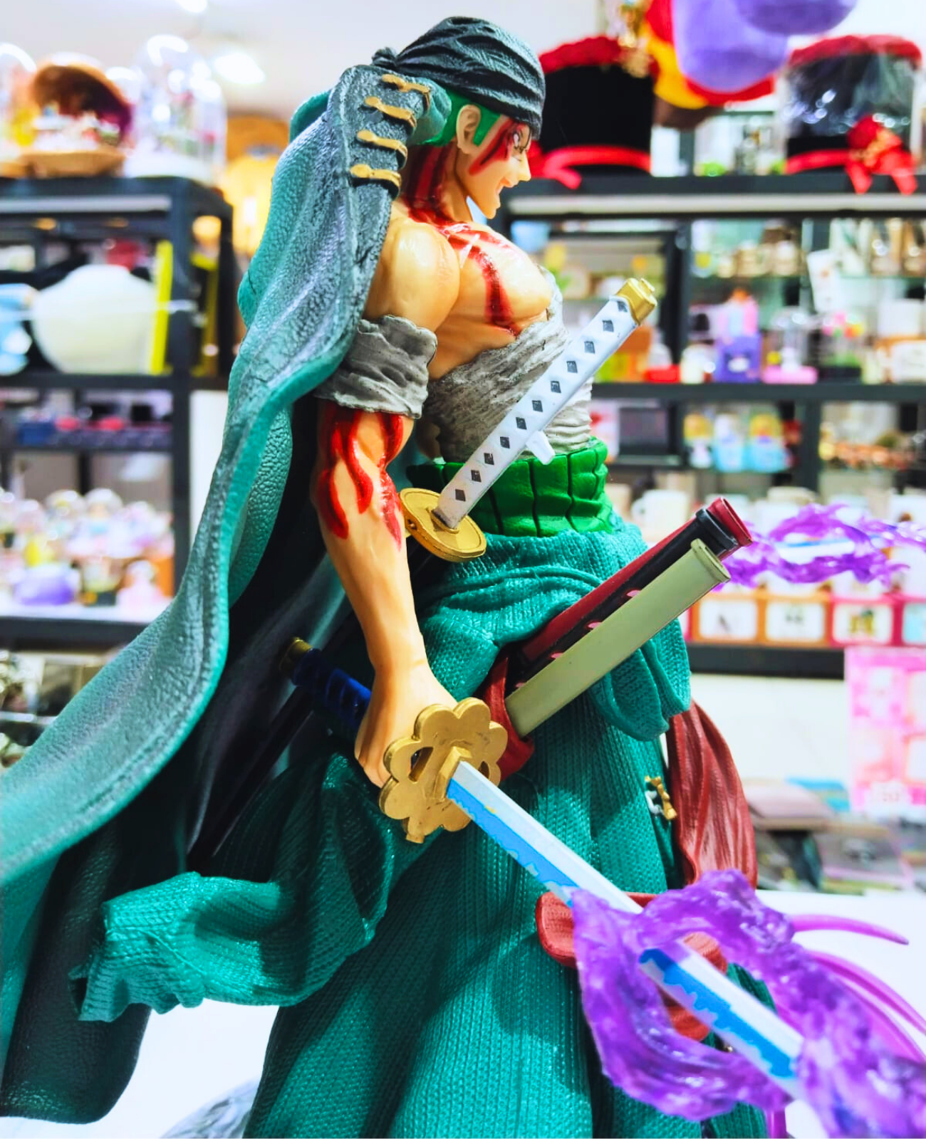 One Piece Roronoa Zoro 35 cm Anime Figürü - Detaylı Koleksiyon Ürünü KARAKTER FİGÜR