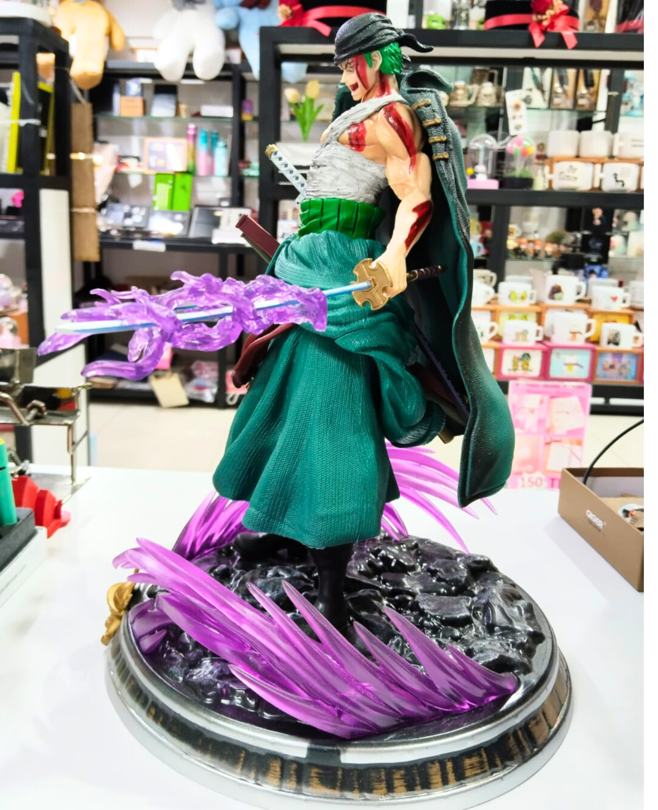 One Piece Roronoa Zoro 35 cm Anime Figürü - Detaylı Koleksiyon Ürünü KARAKTER FİGÜR
