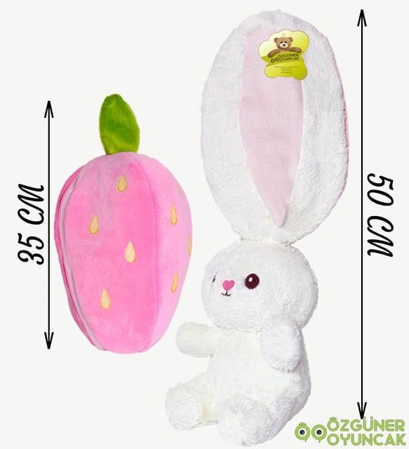 Pelüş Çilek Tavşan 50 Cm PELÜŞ AYICIK