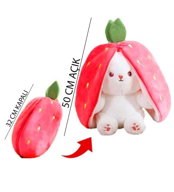 Pelüş Çilek Tavşan 50 Cm PELÜŞ AYICIK