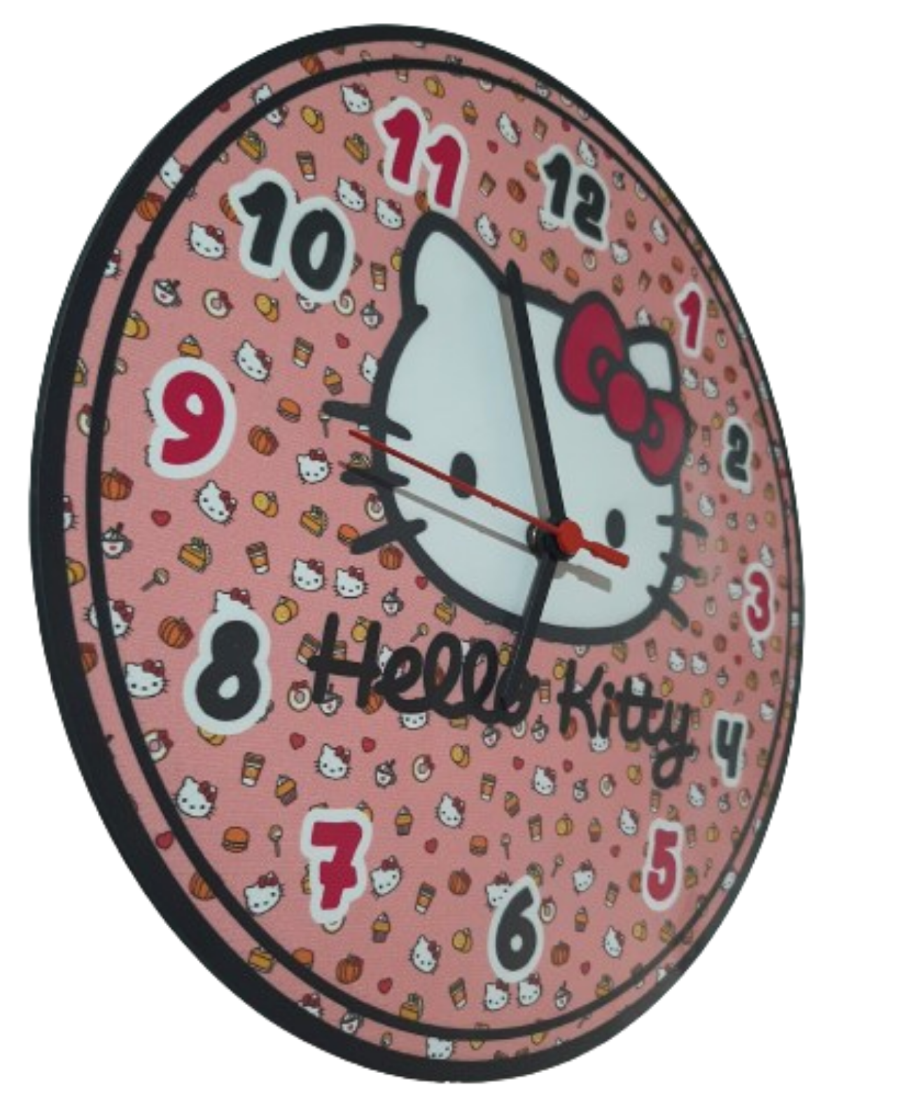 Hello Kıtty Çocuk Odası Duvar Saati Sessiz Mekanizmalı DUVAR SAATLERİ