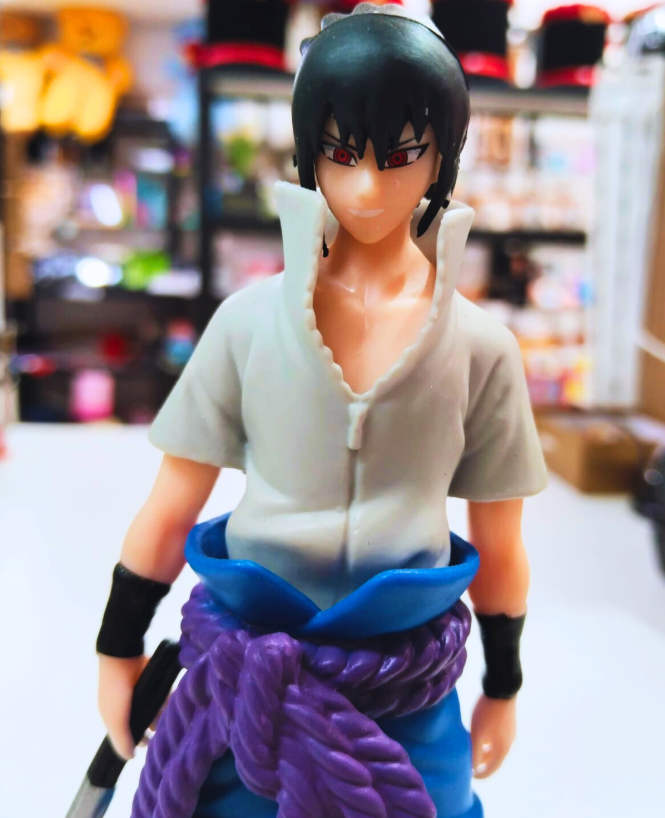 Sasuke Uchiha 17 cm Anime Figür - Hanbeyi Hediyelik Koleksiyon Ürünü NARUTO FİGÜR