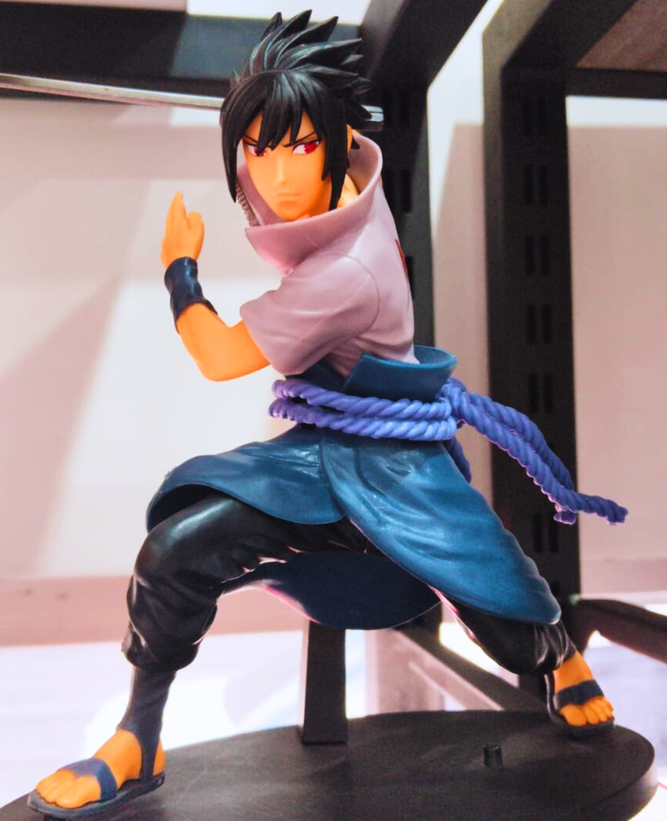 Sasuke Uchiha Figürü 20 cm - Koleksiyonluk PVC Anime Naruto Figür  NARUTO FİGÜR