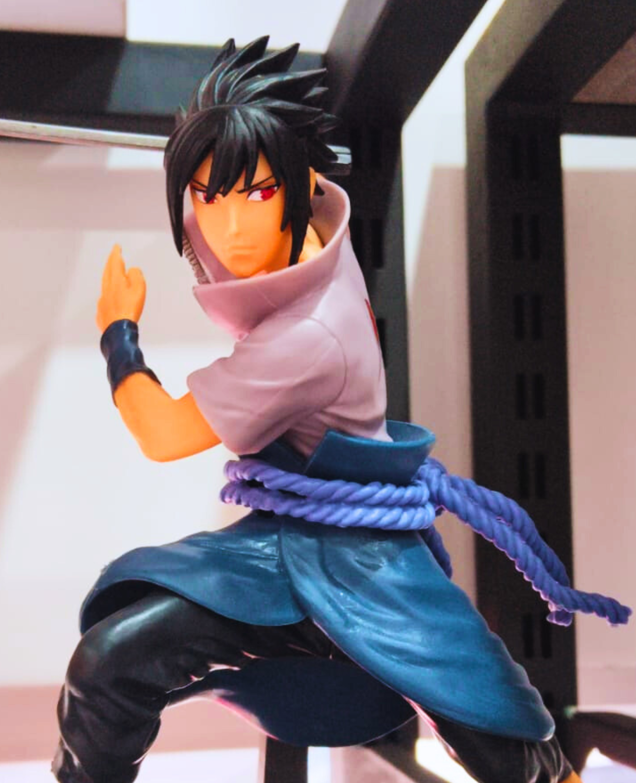 Sasuke Uchiha Figürü 20 cm - Koleksiyonluk PVC Anime Naruto Figür  NARUTO FİGÜR