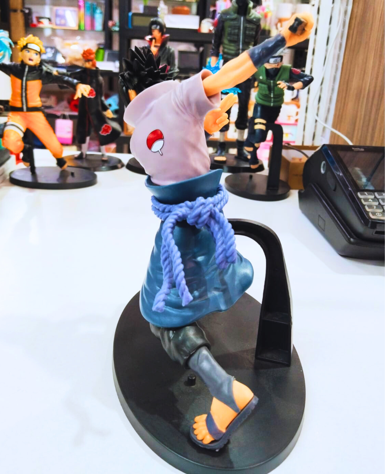 Sasuke Uchiha Figürü 20 cm - Koleksiyonluk PVC Anime Naruto Figür  NARUTO FİGÜR