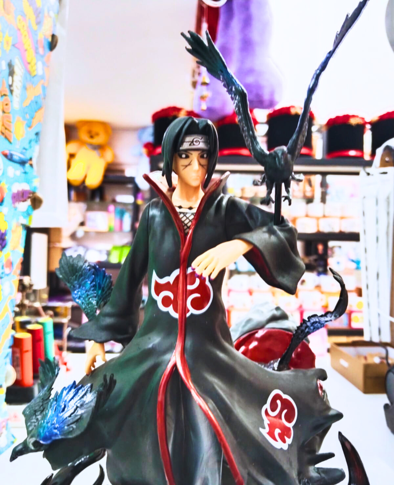 Uchiha Itachi Anime Figürü 30 cm - Naruto Akatsuki Koleksiyon Figür Satışı NARUTO FİGÜR