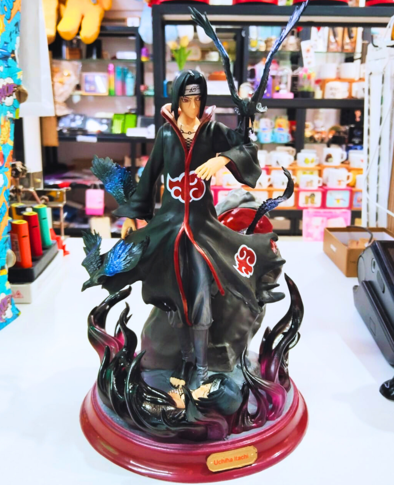 Uchiha Itachi Anime Figürü 30 cm - Naruto Akatsuki Koleksiyon Figür Satışı NARUTO FİGÜR