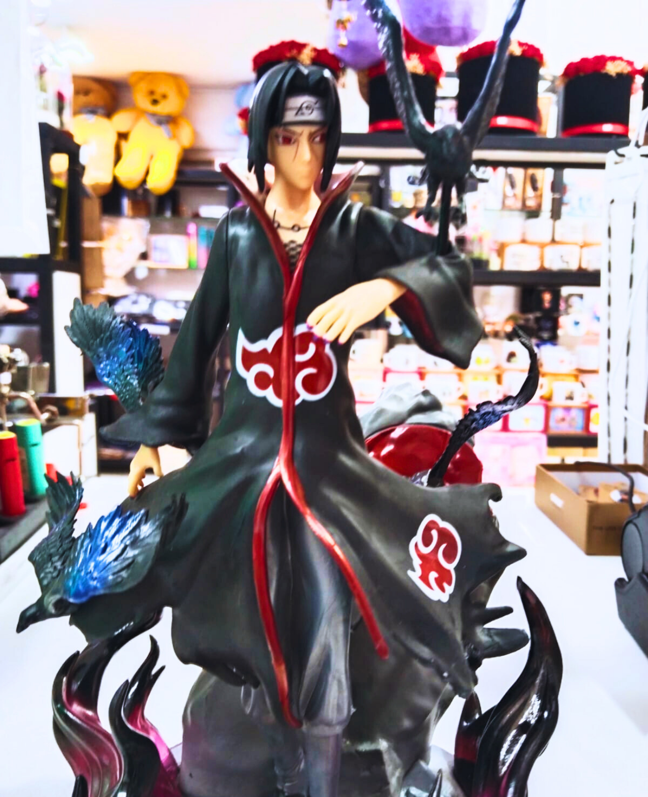 Uchiha Itachi Anime Figürü 30 cm - Naruto Akatsuki Koleksiyon Figür Satışı NARUTO FİGÜR