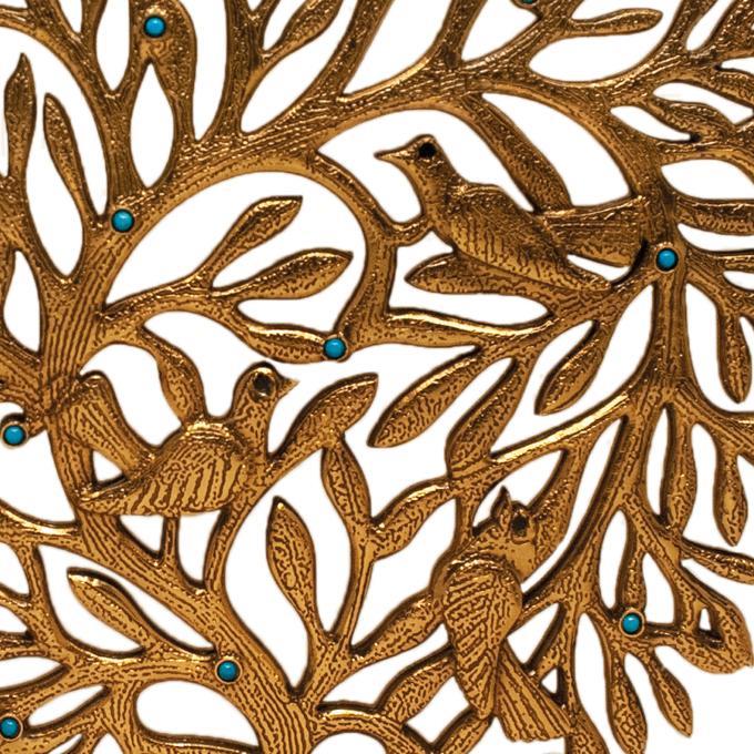 Matrak Sanat Altın Kaplama Hayat Ağacı 
