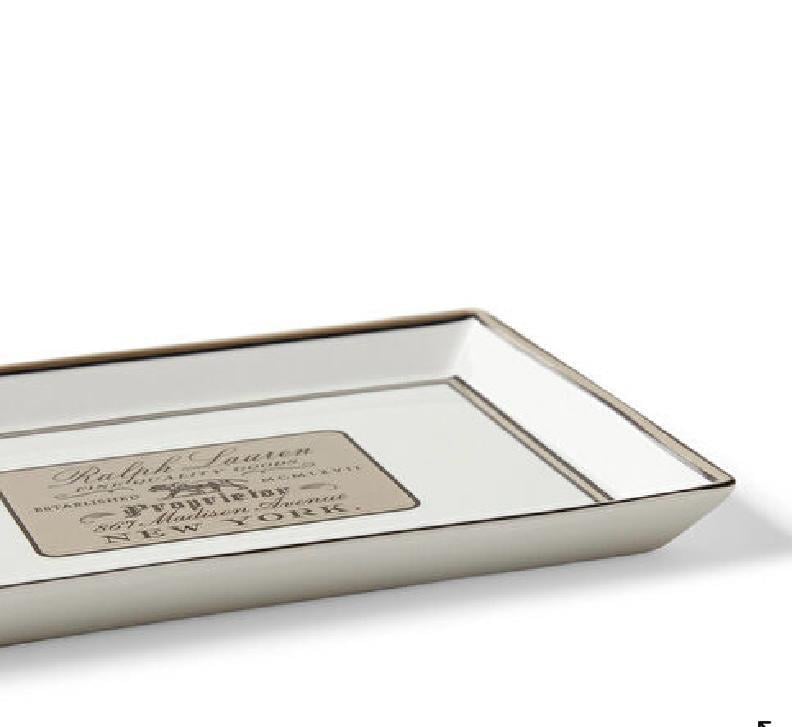 Ralph Lauren Home Wincott Change Beyaz Dekoratif Tabak