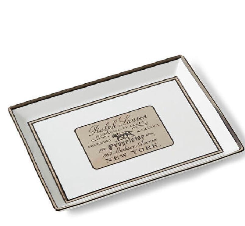 Ralph Lauren Home Wincott Change Beyaz Dekoratif Tabak