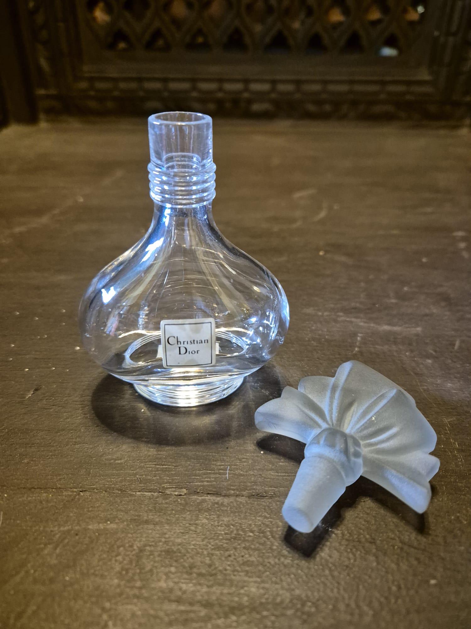 Christian Dior Kristal Gri Kapak Mini Şişe