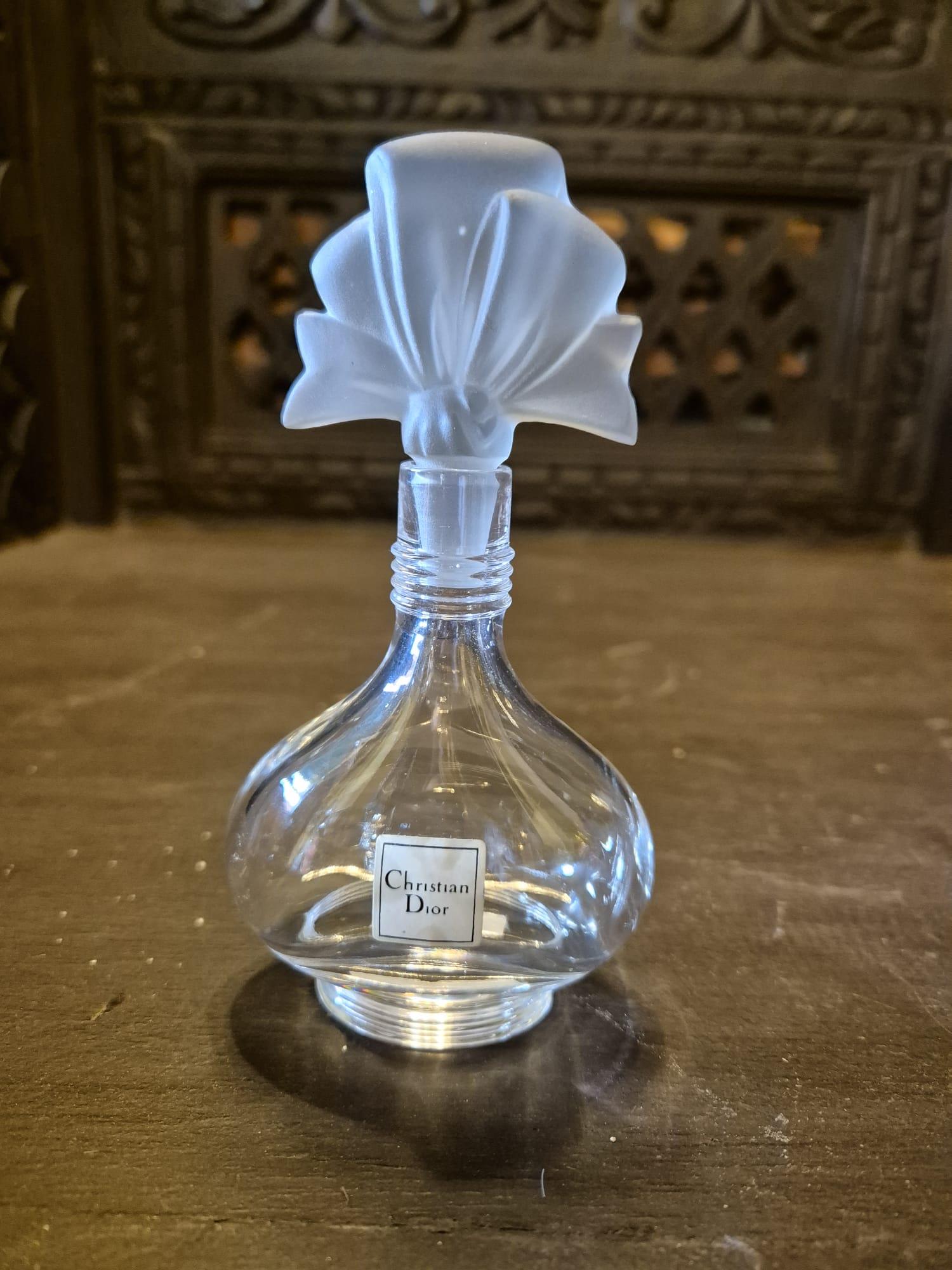 Christian Dior Kristal Gri Kapak Mini Şişe