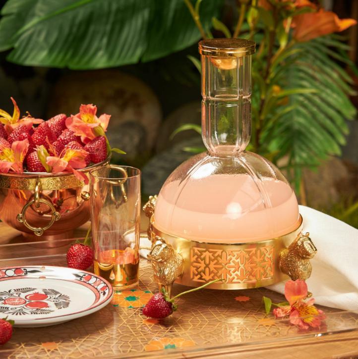 Aslan Zarflı Şerbetlik Set 