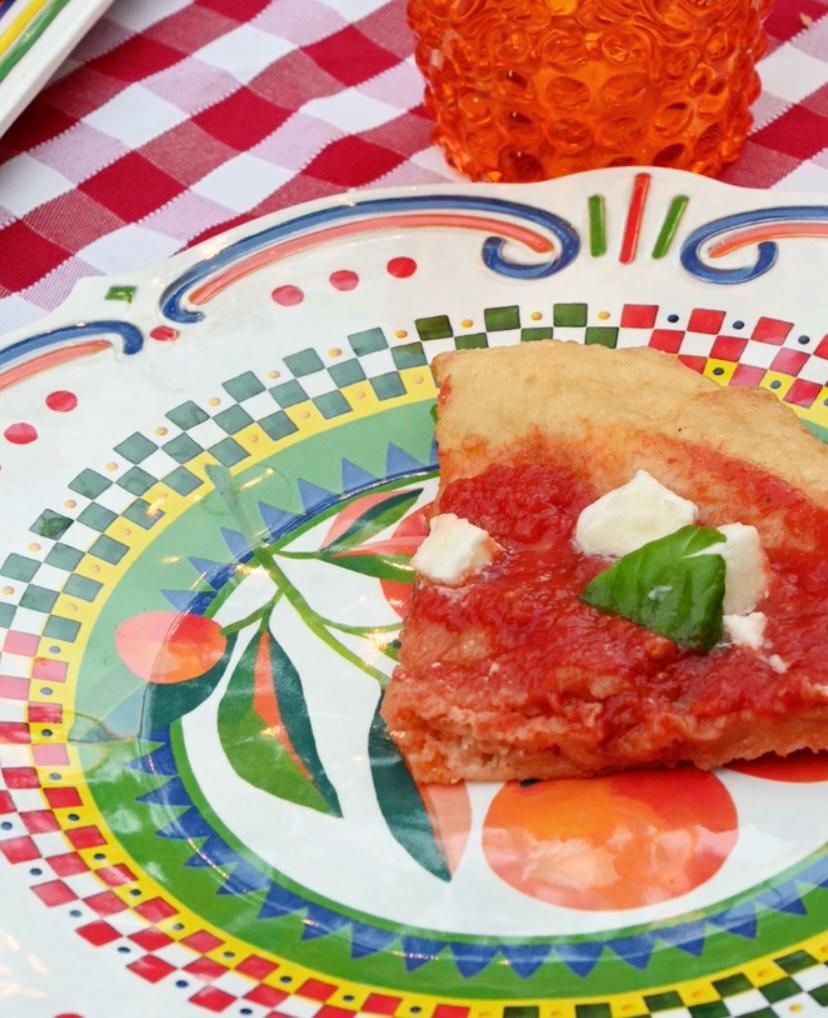 Baci Milano Dolce Vita Portakal 6'lı Servis Tabağı 