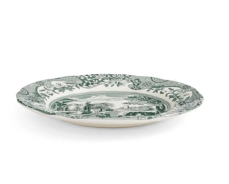 Spode Green Italian Porselen Pasta Tabağı