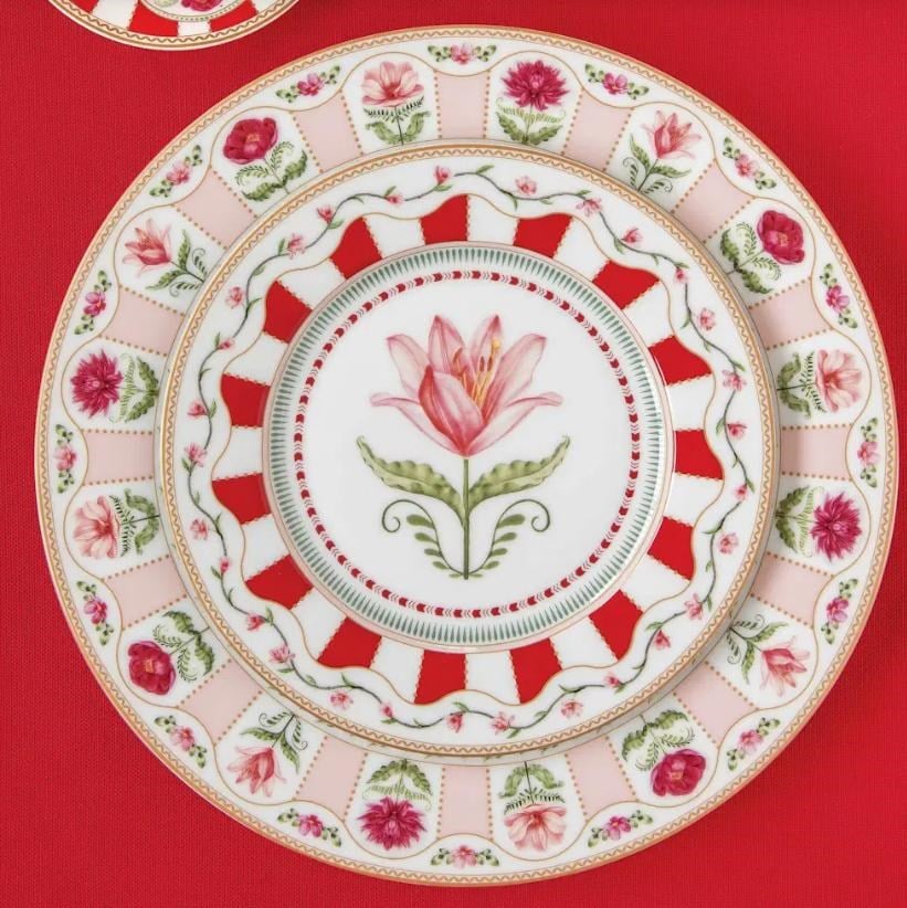 Easy Life Flowery Porselen Yemek Takımı