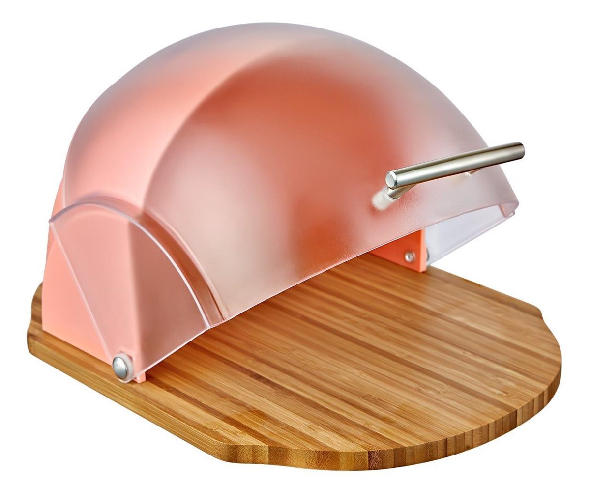 Neva Sweet Oval Ahşap Ekmeklik Pembe