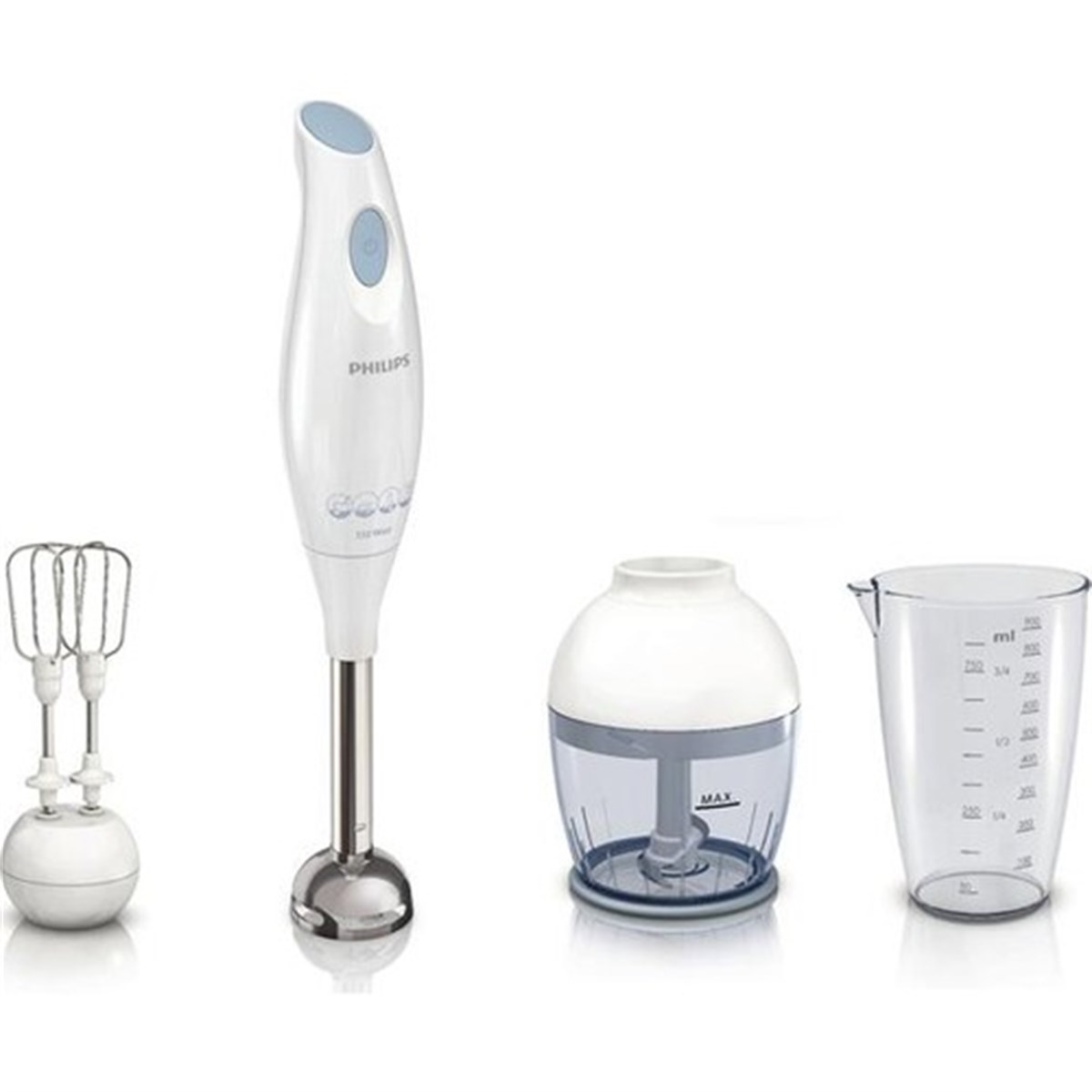 Philips HR1316/10 550 W El Blenderi Mikser Aksesuarı Doğrayıcı ve Ölçekli Sürahi ile 