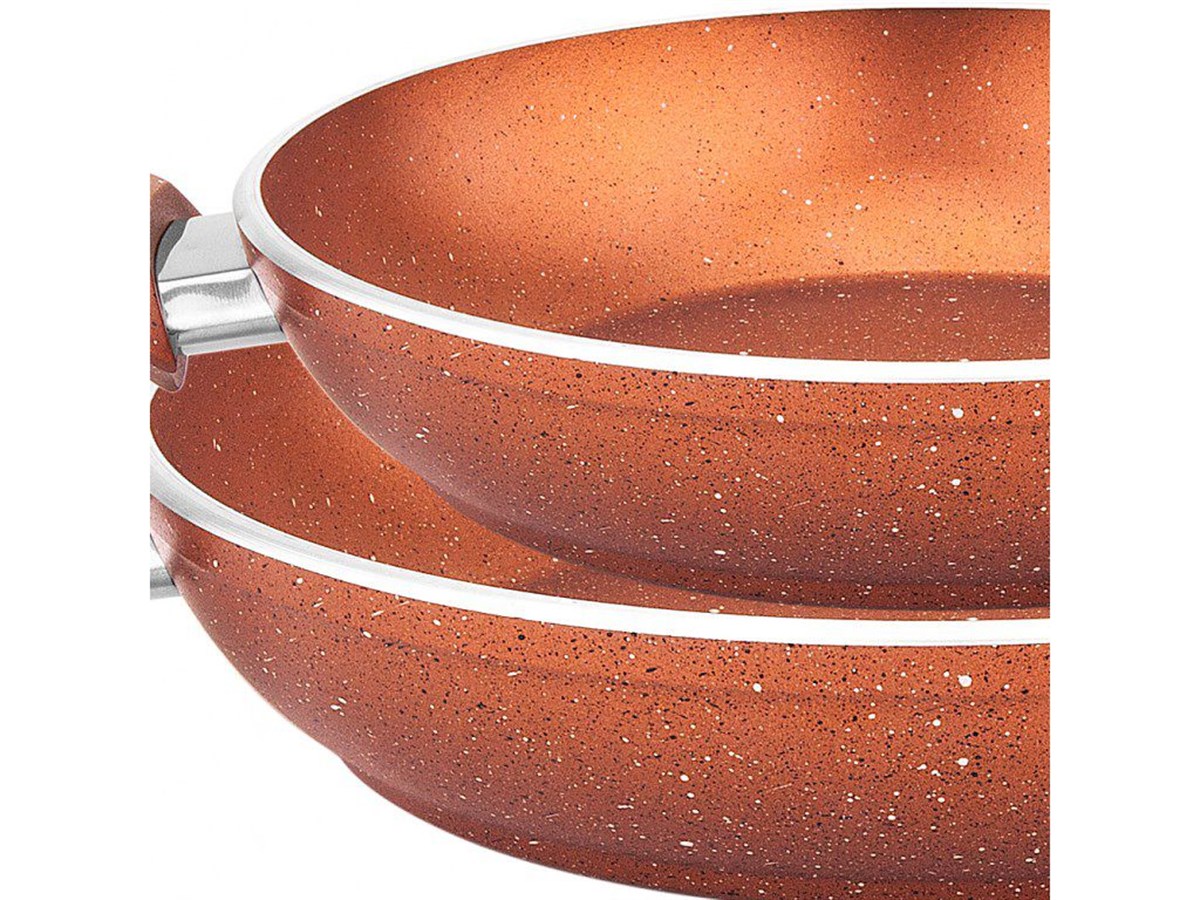Taç 3152 Granit Plus 2'li Sahan Seti Bronz
