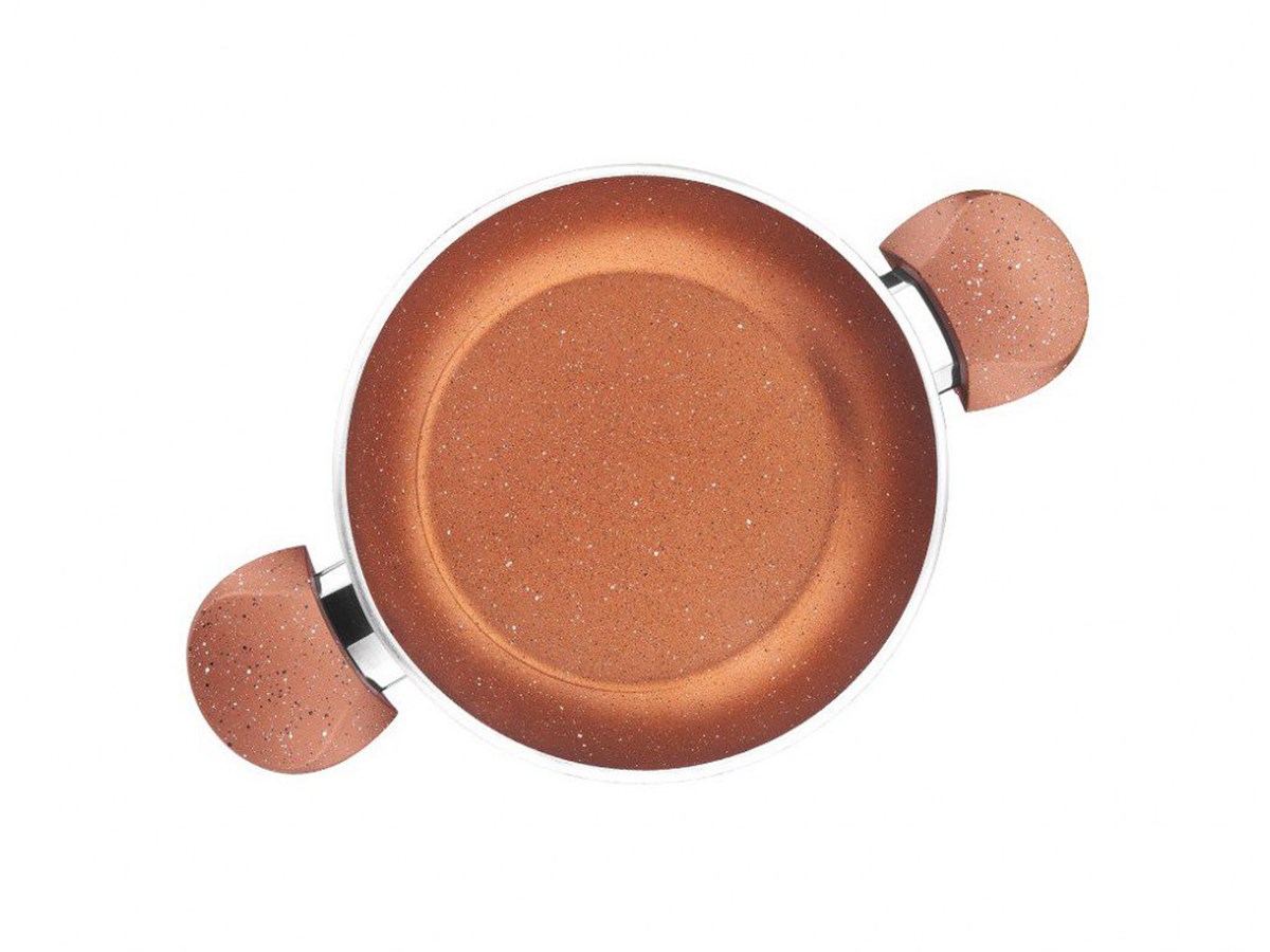 Taç 3152 Granit Plus 2'li Sahan Seti Bronz