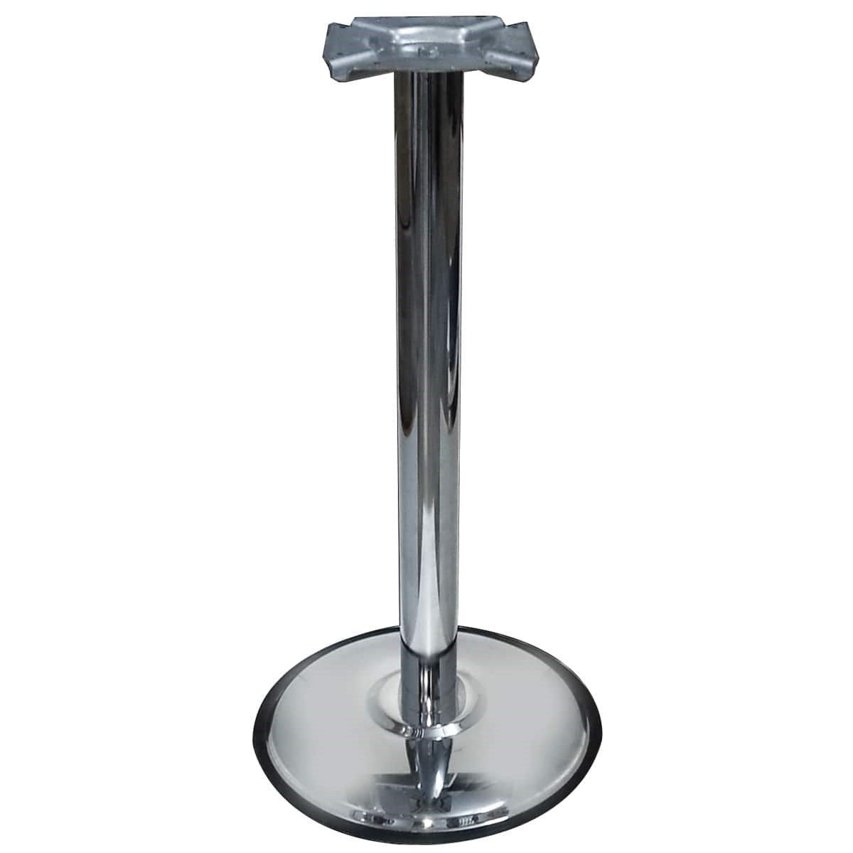 Ø 380 - 60 mm 109,5 cm Tablalı Bistro Masa Ayağı Krom