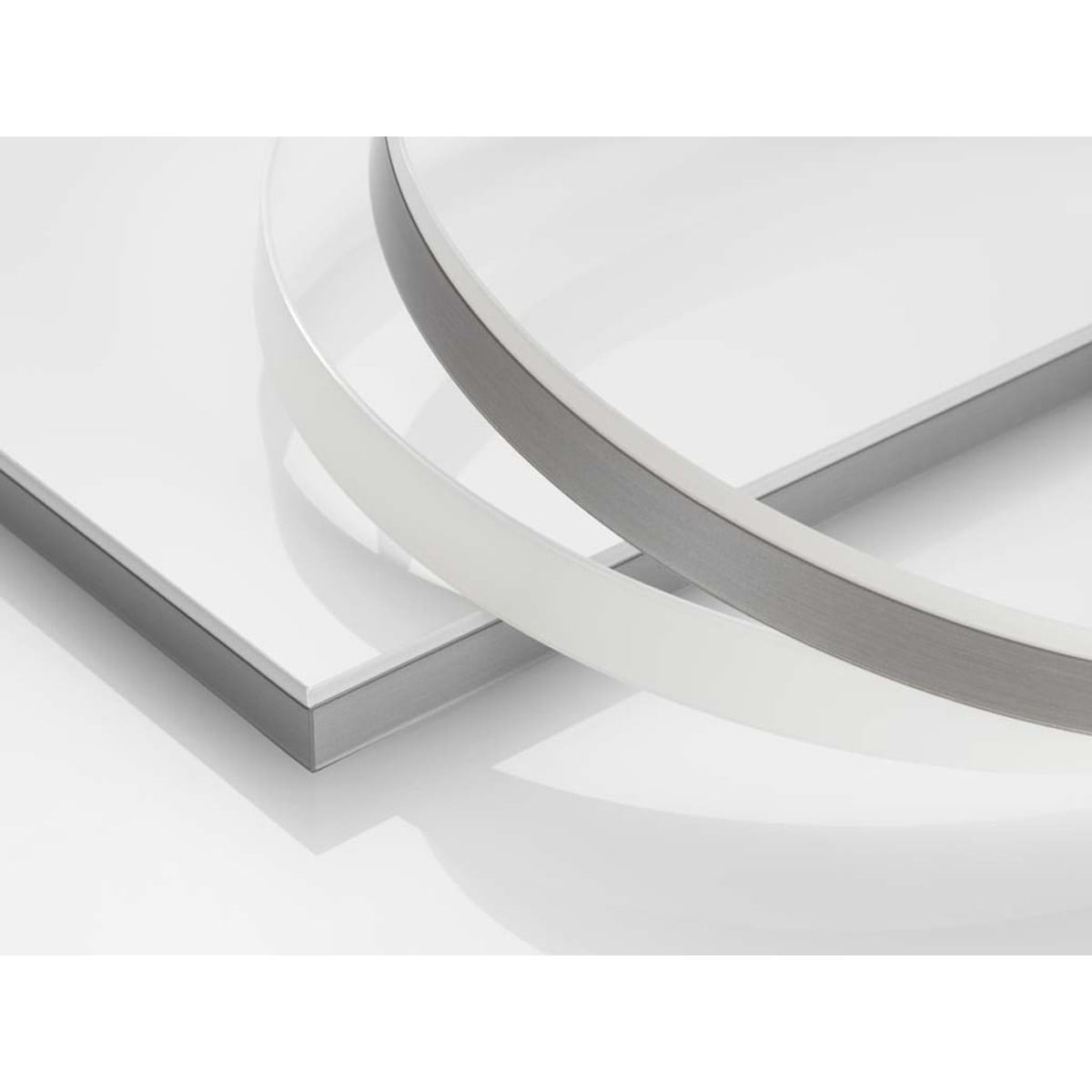 1*22 Çift Renk Gri | Beyaz Pvc Bant 150 m