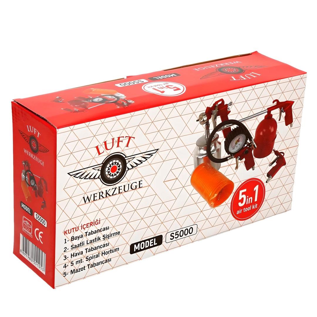 5'Lİ HAVALI ALET SETİ