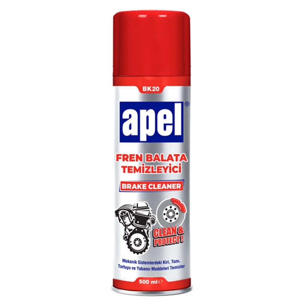 APEL BK20 FREN BALATA TEMİZLEYİCİ 500 ML