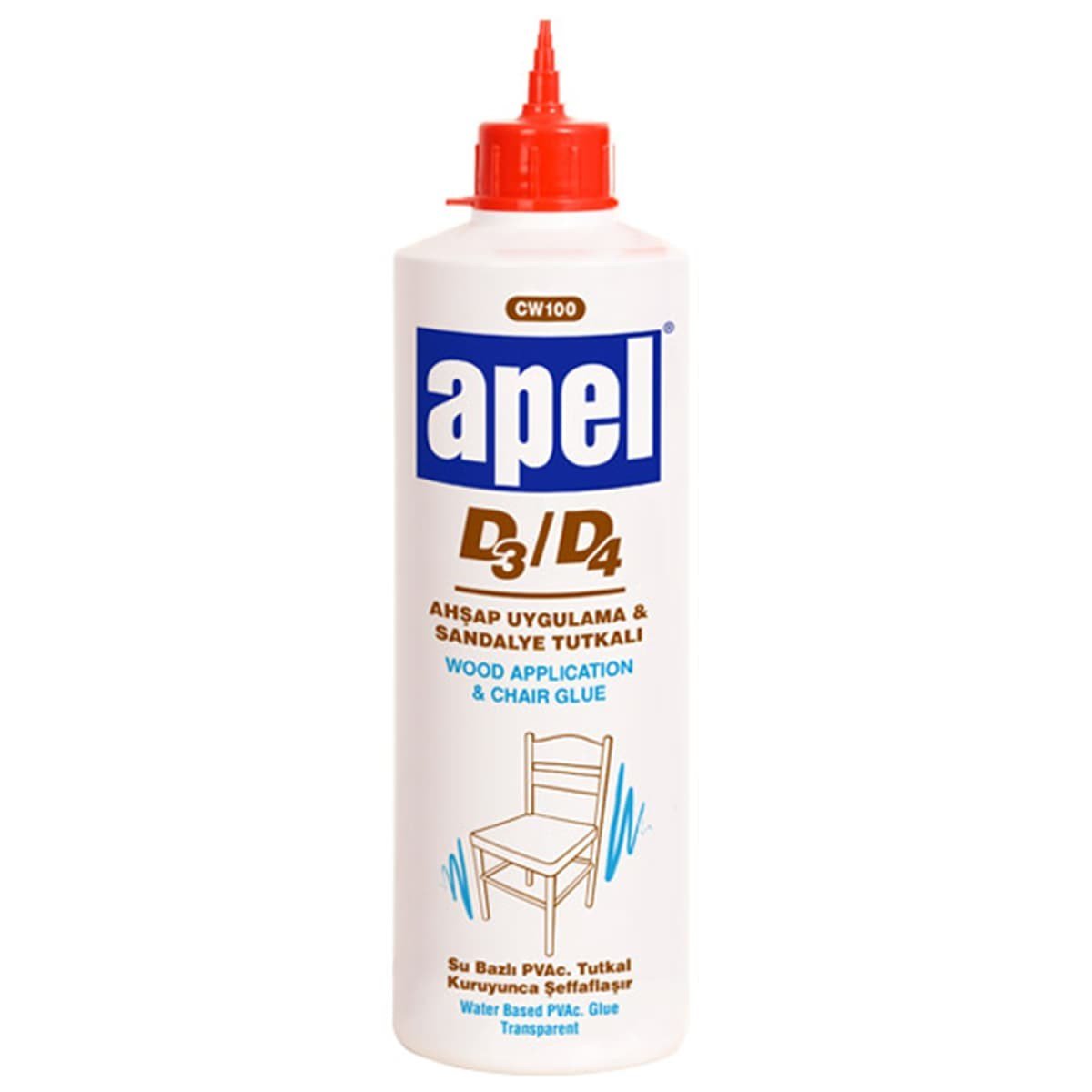 APEL CW100 D3/D4 AHŞAP TUTKALI 700 G