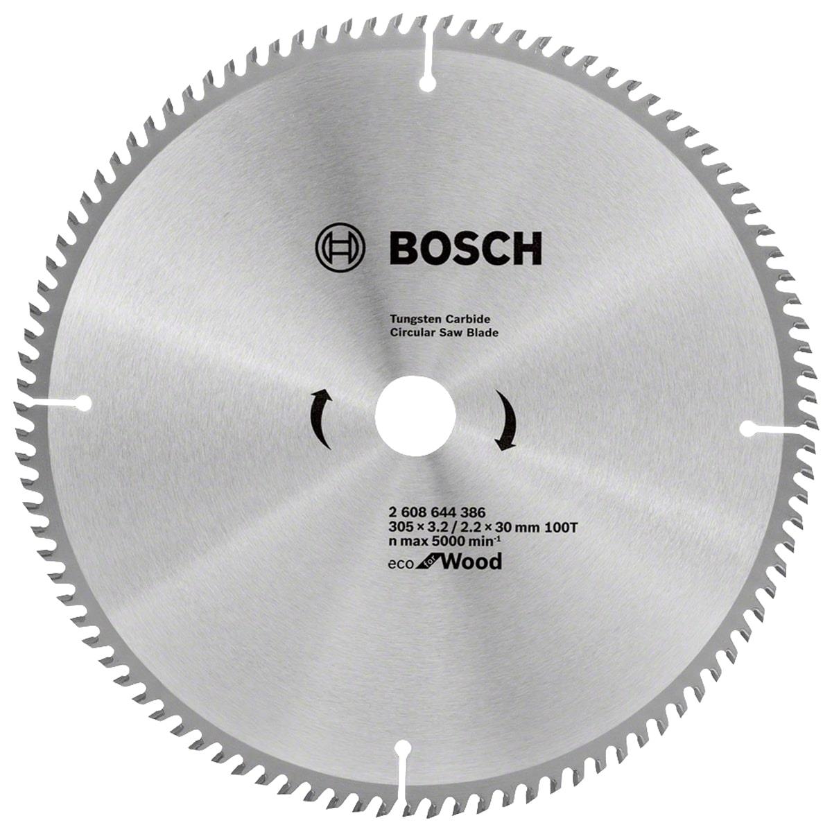 Bosch Eco For Wood Ahşap Testere 305*30 100 Diş